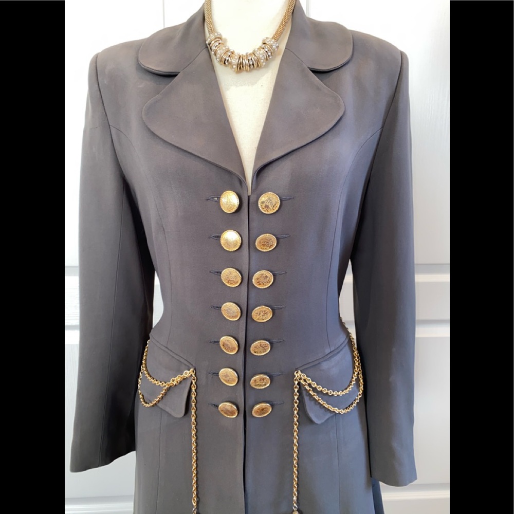 VTG high end skirt suit - Picture 2 of 16
